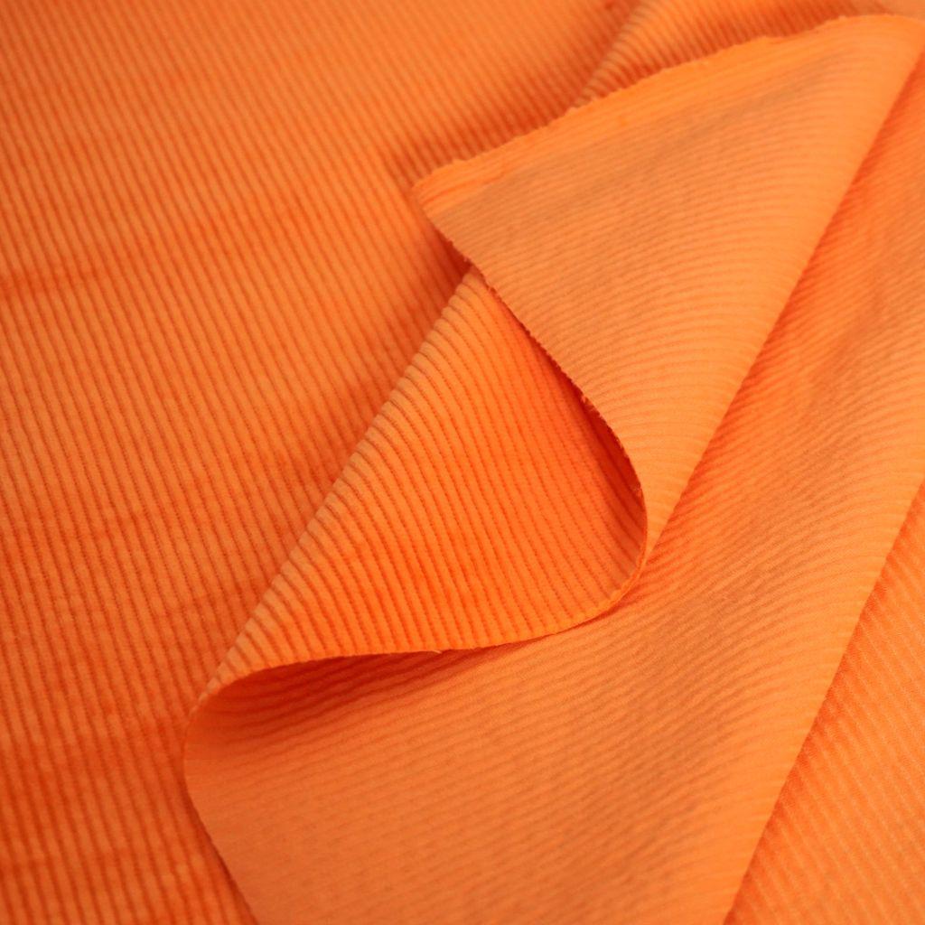 Breitcord Baumwollstretch mandarinorange